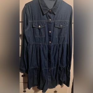 Denim dress (never worn)